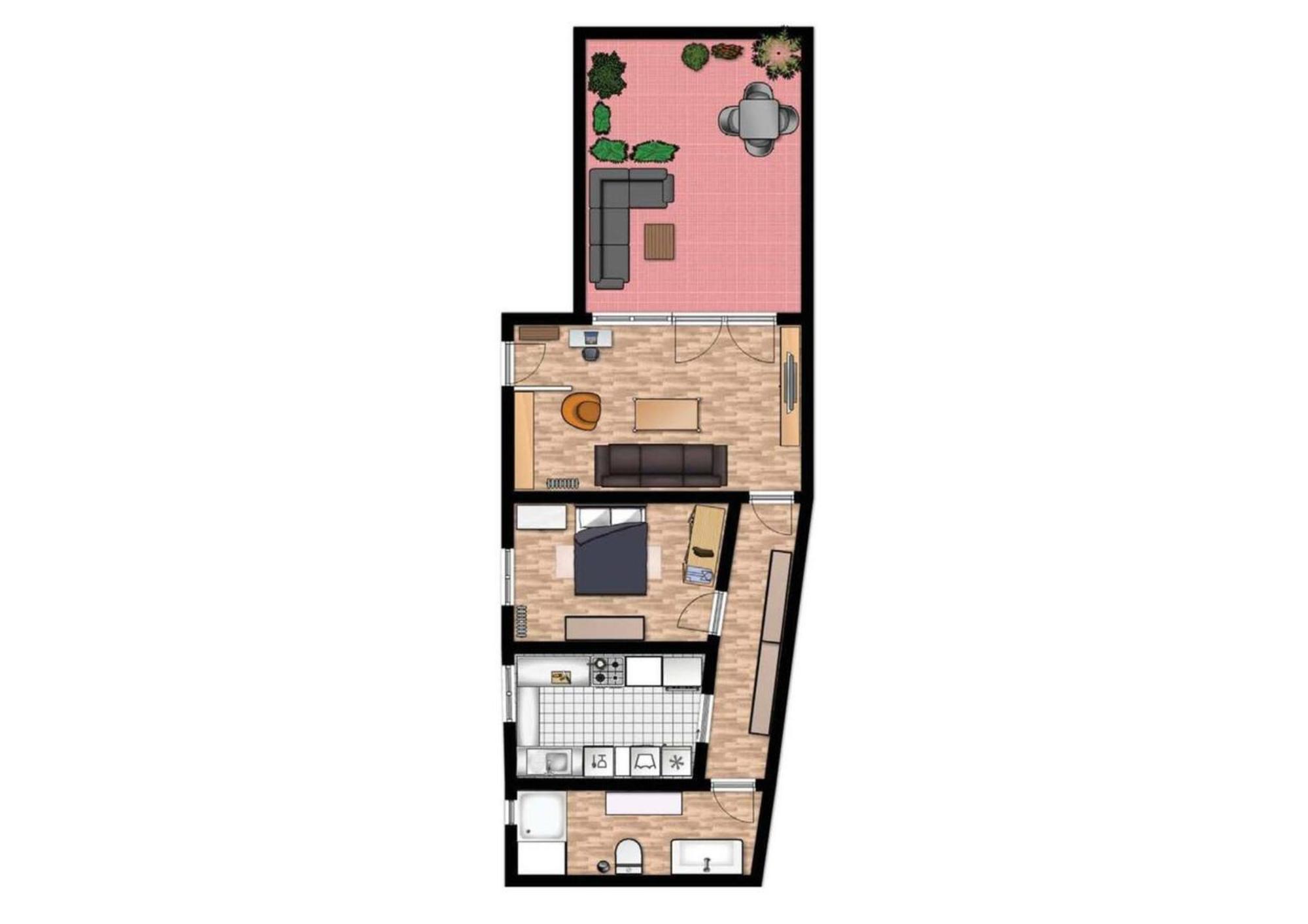 Atico Con Terraza En Pleno Centro Leilighet Córdoba Eksteriør bilde